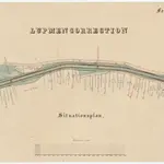 Fehraltorf: Oberhalb Fehraltorf, Luppmenbachkorrektion; Situationsplan