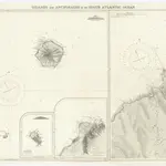 Islands and anchorages in the South Atlantic Ocean