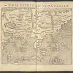 India Extrema; XIX. Nova Tabula. [Karte], in: Claud. Ptolemaeus. Geographia lat. cum mappis [...], S. 413.