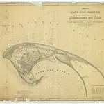 Chart of Cape Cod Harbor and the Adjacent Coast of Provincetown and Truro