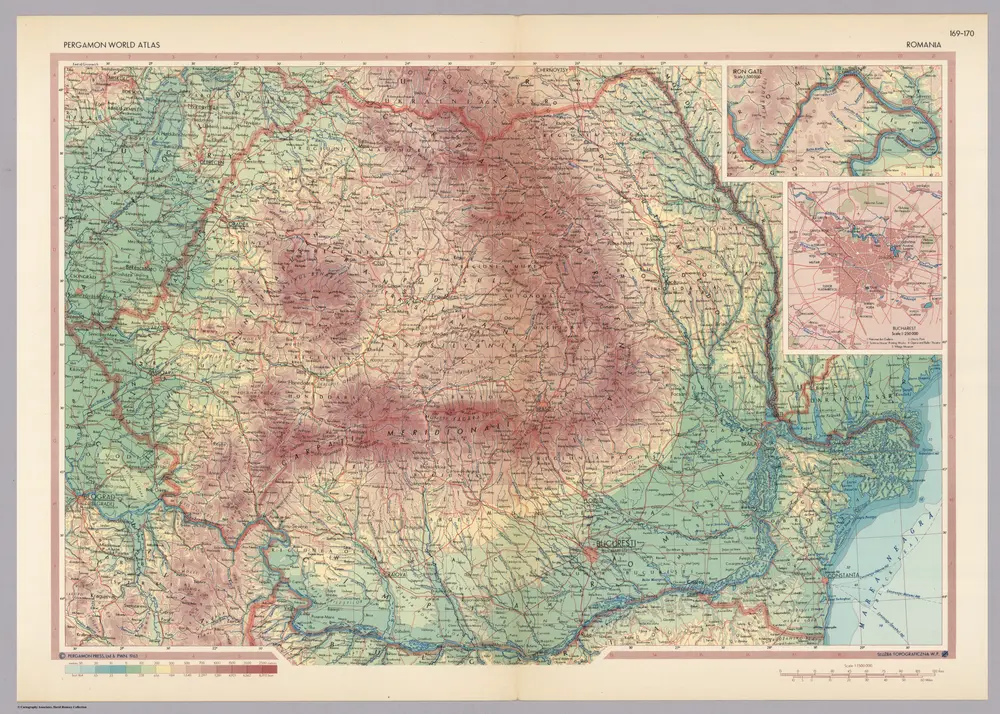 Romania.  Pergamon World Atlas.