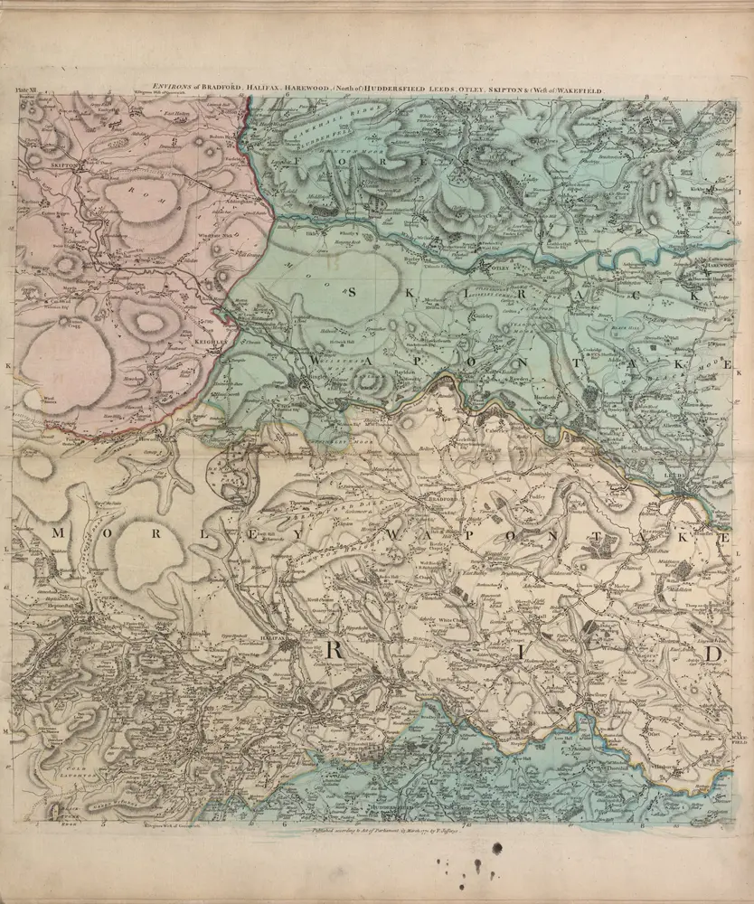 The County of York Survey'd in MDCCLXVII, VIII, IX, and MDCCLXX