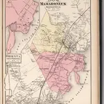 Town of Mamaroneck, Westchester County, New York.  (inset) Orienta.