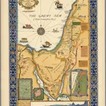 The picture map of the Holy Land