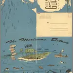 Guam Island.  Marianas Islands.