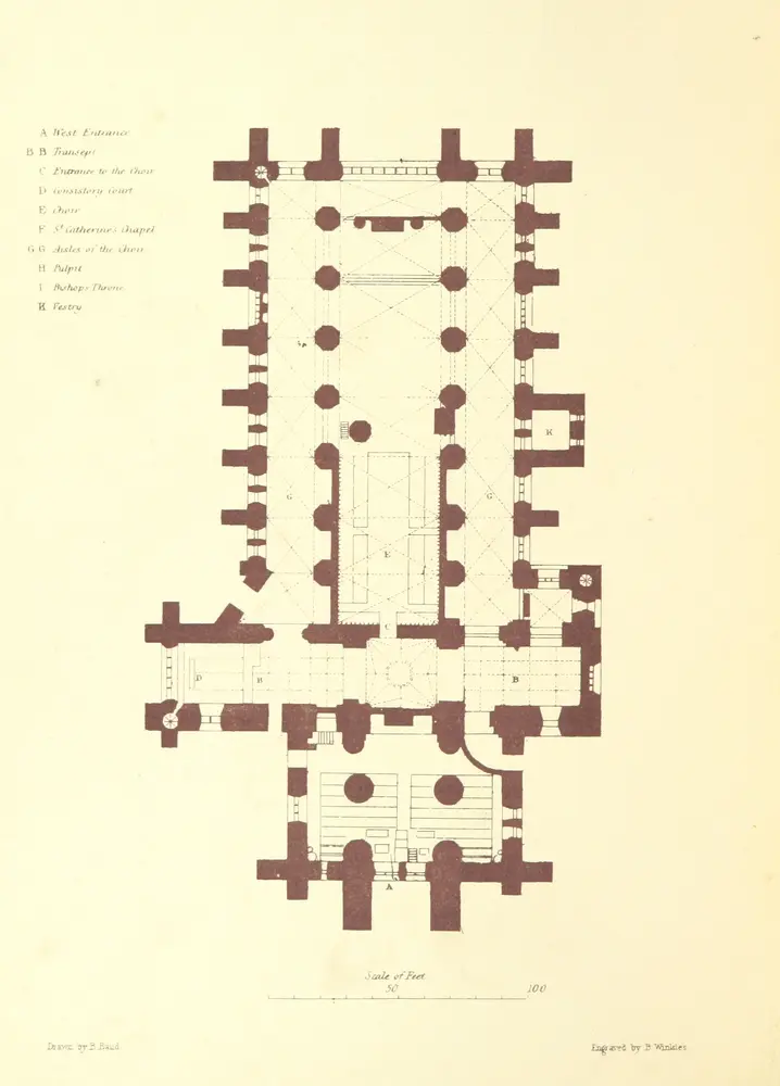 [Carlisle Cathedral.] Ward and Lock's Illustrated Historical Handbook to Carlisle Cathedral, etc