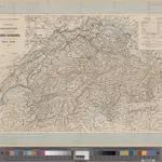 Officielle Uebersichtskarte der Schweiz. Eisenbahnen vom Monat Januar 1878