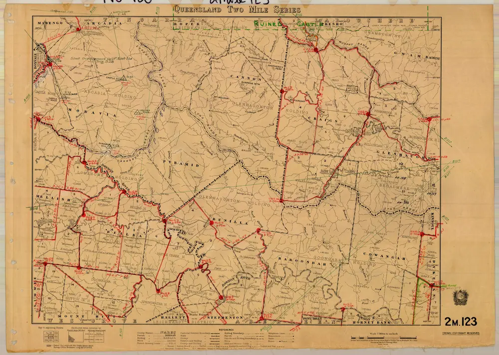 Queensland Two Mile series sheet 2m123