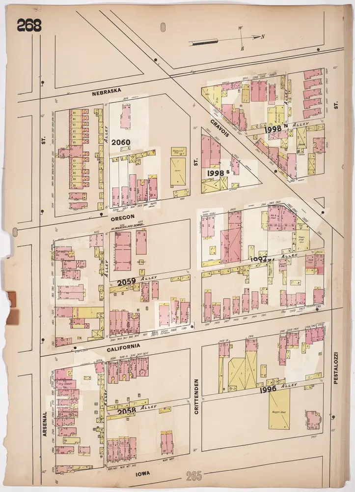 A. Whipple & Co.'s insurance map of St. Louis, Mo