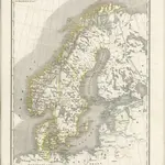 mapa z atlasu "Historisch-geographischer Atlas zu den Lehrbüchern der Weltgeschichte"