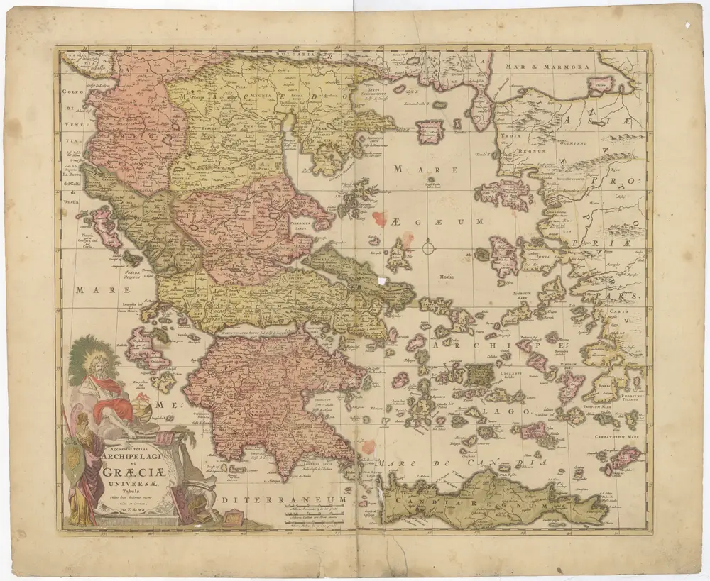 Accurata totius Archipelagi et Graeciae universae tabula