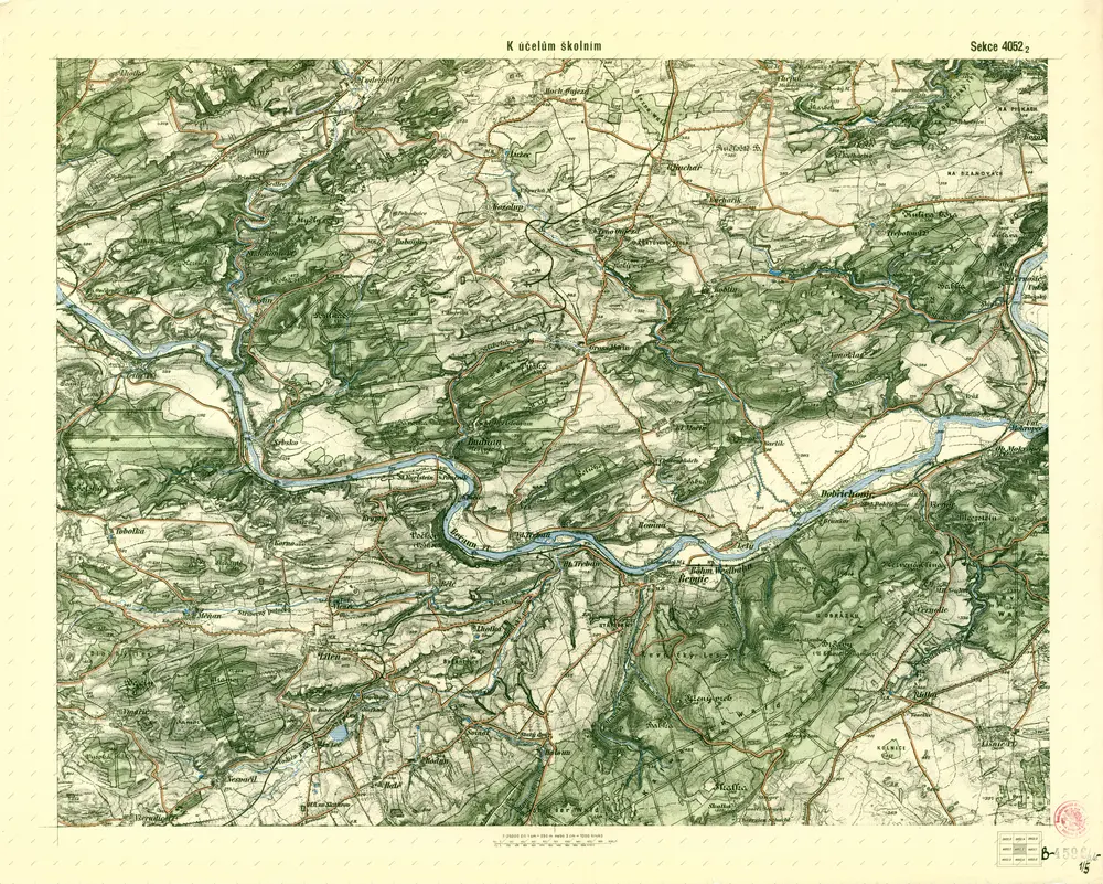 III. vojenské mapování 4052/2