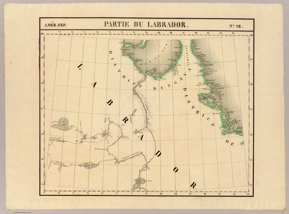 Partie du Labrador. Amer. Sep. 28.