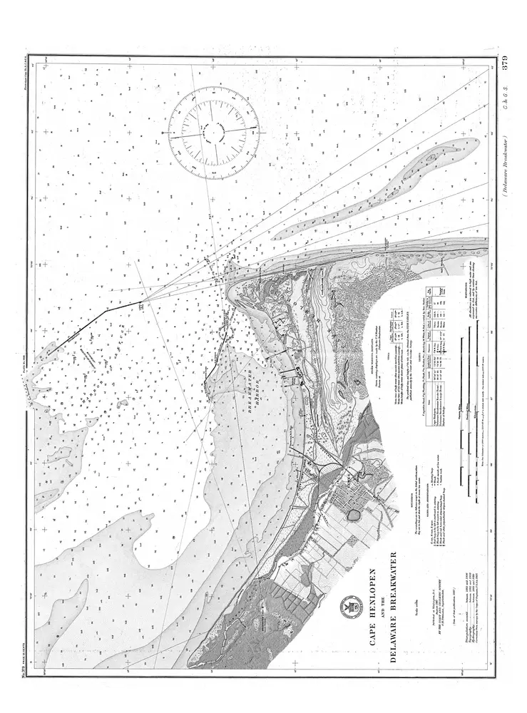 Cape Henlopen and the Delaware Breakwater