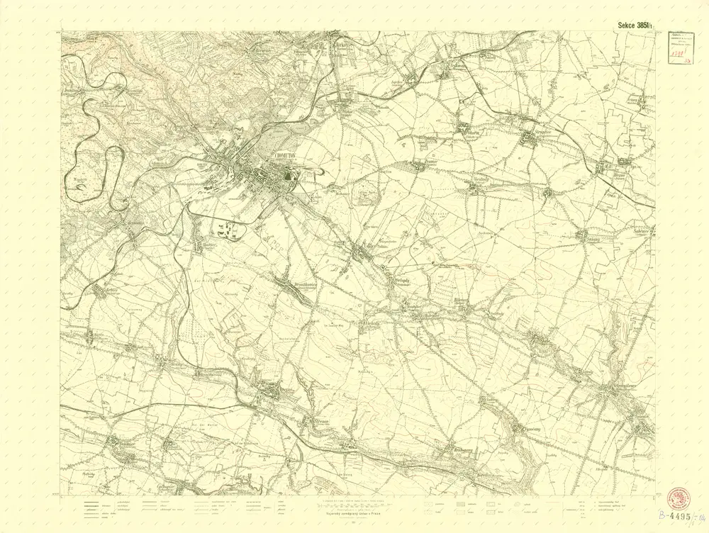 III. vojenské mapování 3851/1