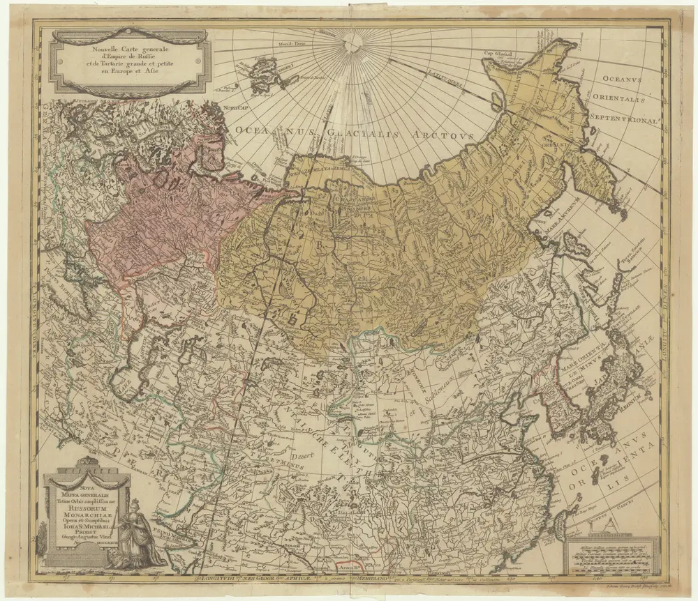 Nova mappa generalis totius orbis amplissimae Russorum monarchiae