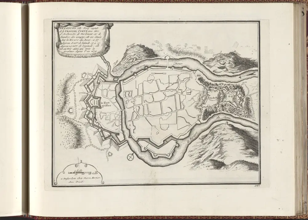 Les forces de l'Europe, Asie, Afrique et Amerique, ou description des principales villes, avec leurs fortifications :