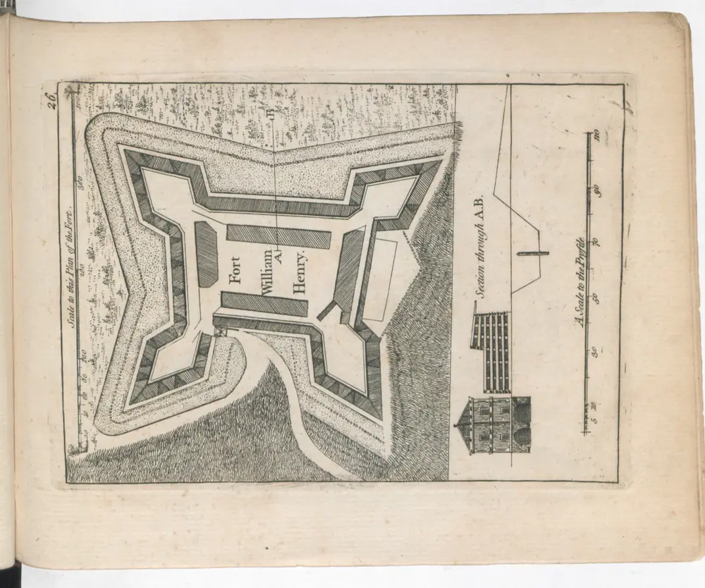 A SET of PLANS and FORTS IN AMERICA Reduced from Actual Surveys. 1765. /