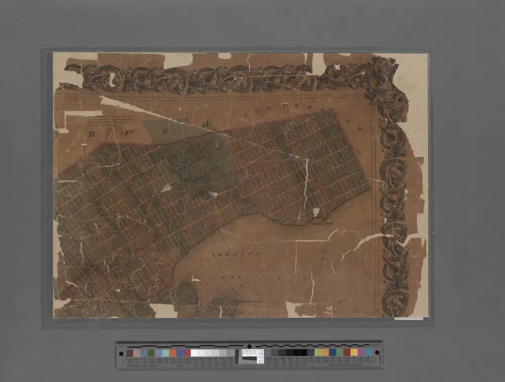 Map of the City of Brooklyn as consolidated by an act of the Legislature of the Ste of New York . . . Constructed from the official maps of the Commissioners . . .  Exhibiting the farm lines  names of the original owners.