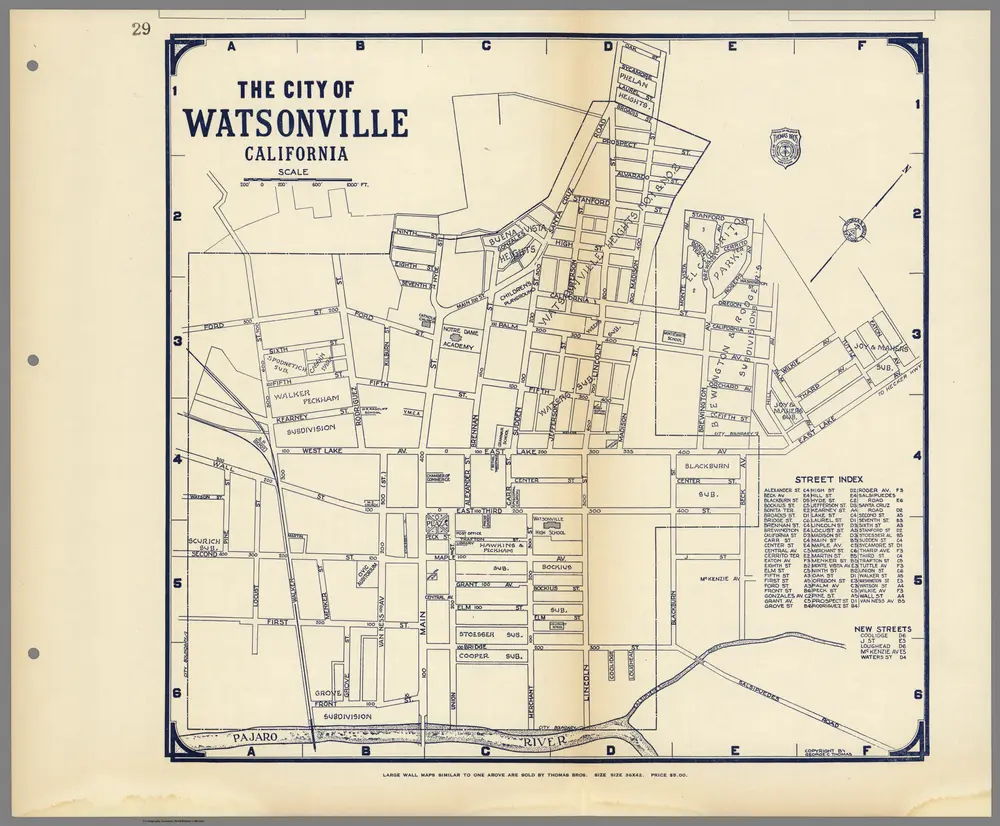 City of Watsonville, California.