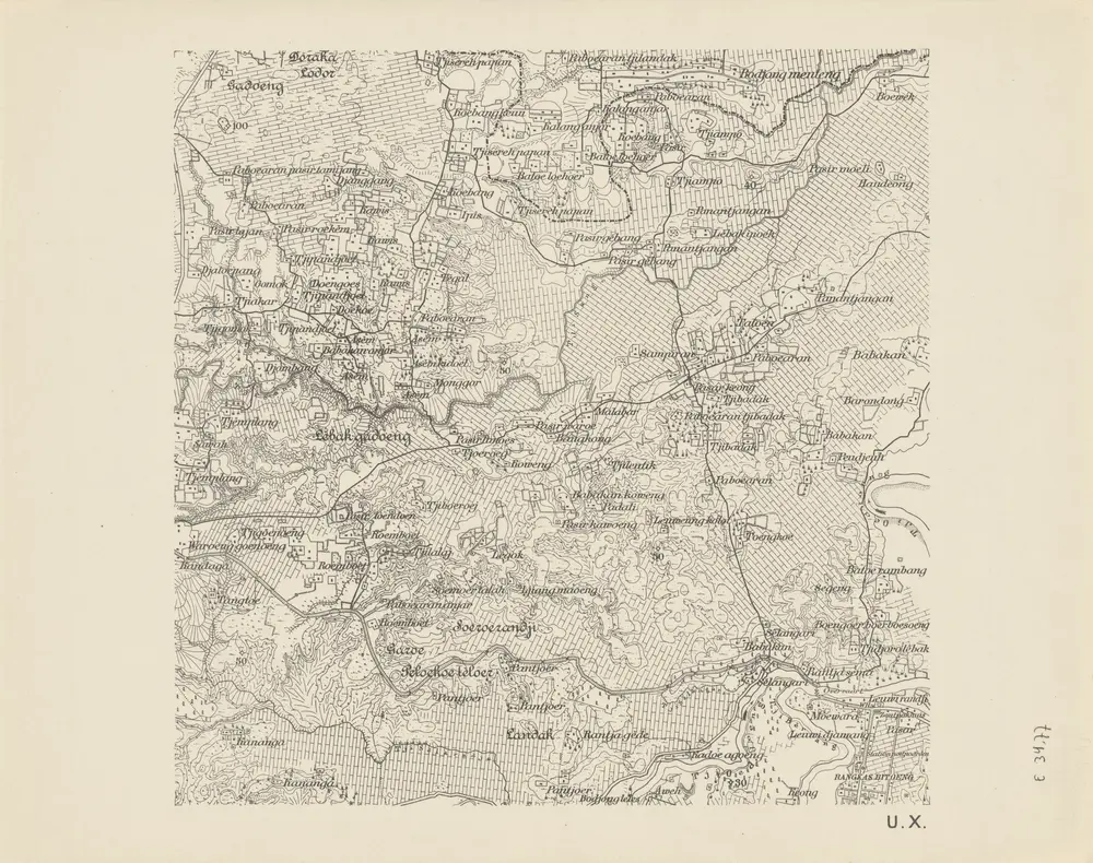 [Lebak Gadoeng] / [Topographisch Bureau van de Generale Staf]