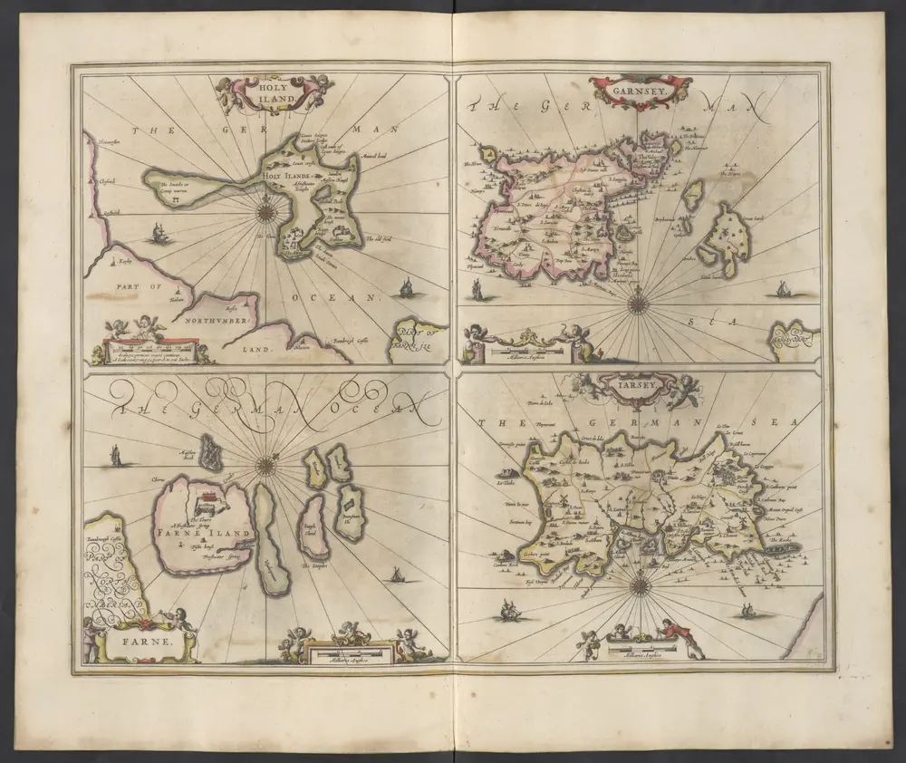 Novus Atlas das ist: Welt-Beschreibung mit schoenen neuen Geographischen Figuren. Inhaltende Groß-Britannien und Irrland/ &c. Vierter Theil