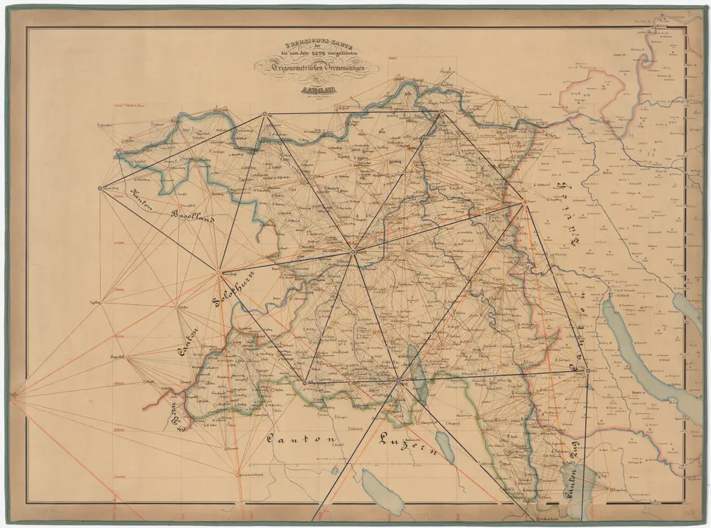 Kanton Aargau: Trigonometrisches Netz