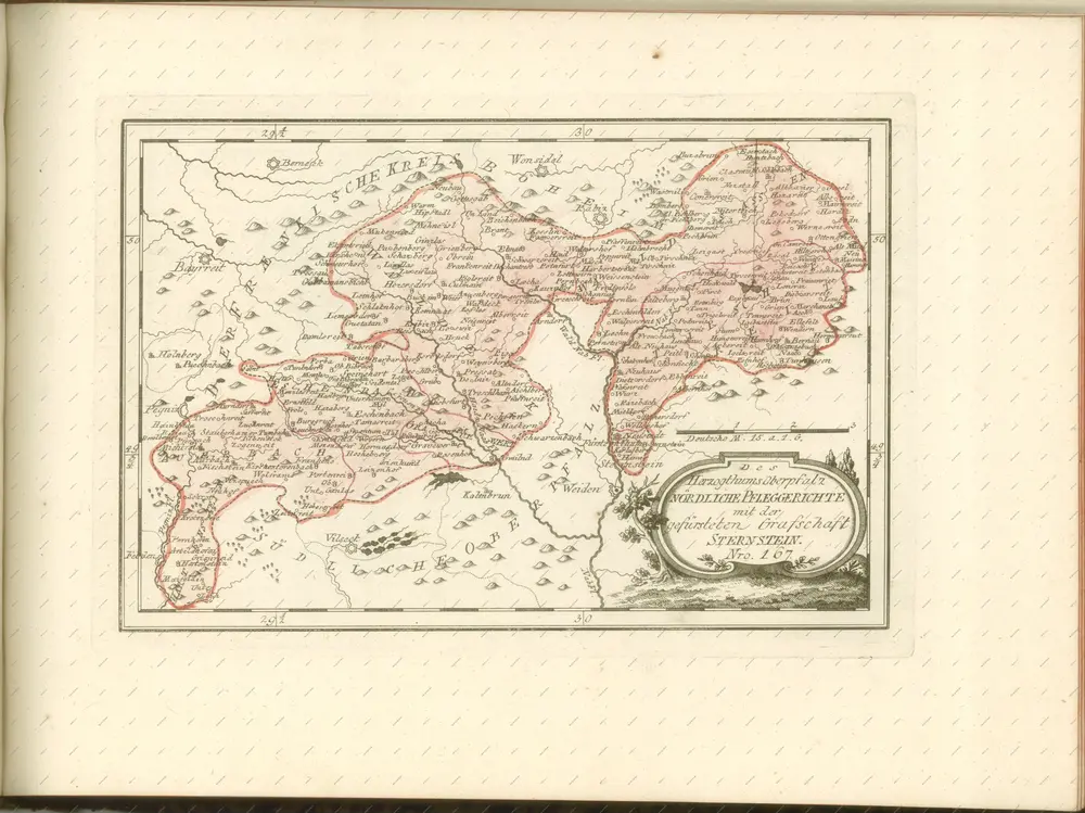 mapa z atlasu "Schauplatz der fünf Theile der Welt :"