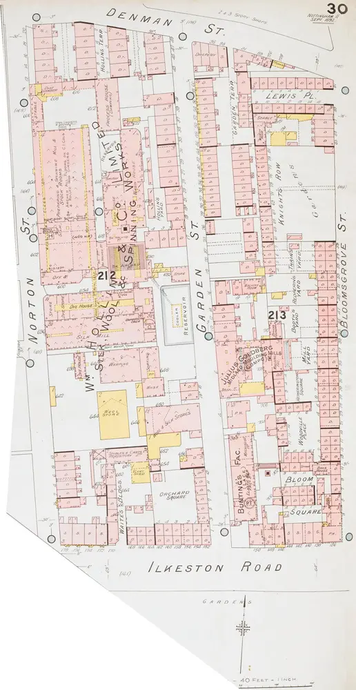 Insurance Plan of Nottingham Vol. II: sheet 30-2