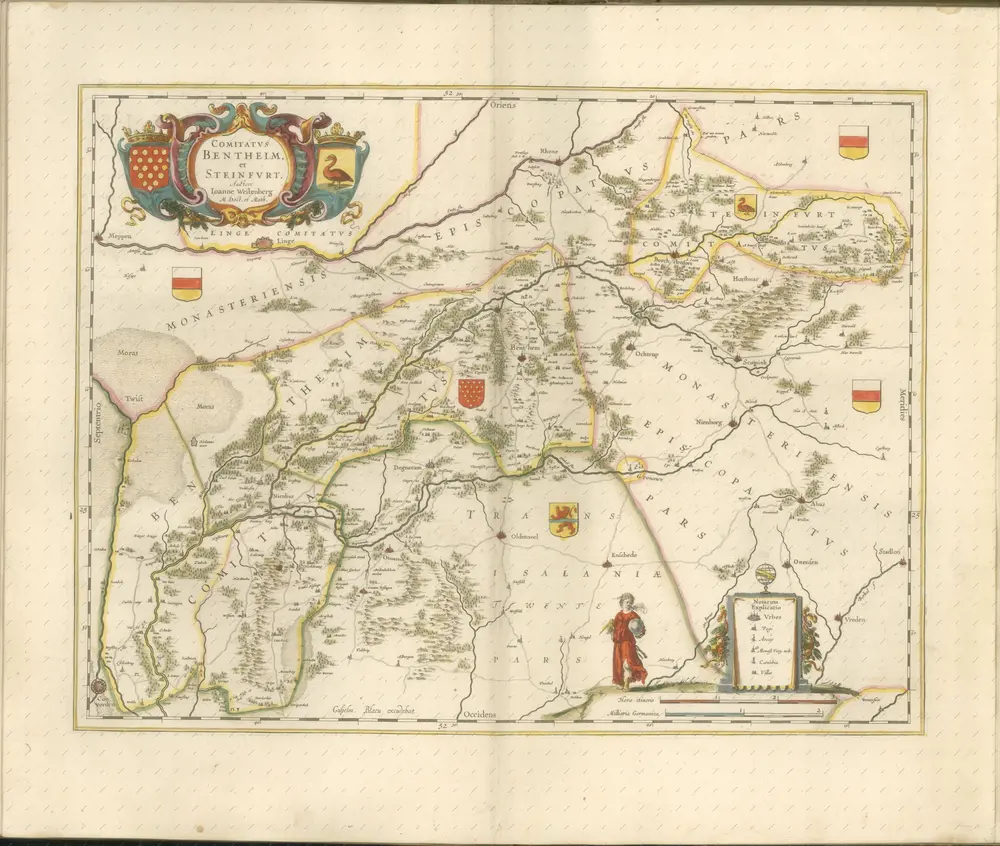 mapa z atlasu "Theatrvm orbis terrarvm, Sive Atlas novvs."