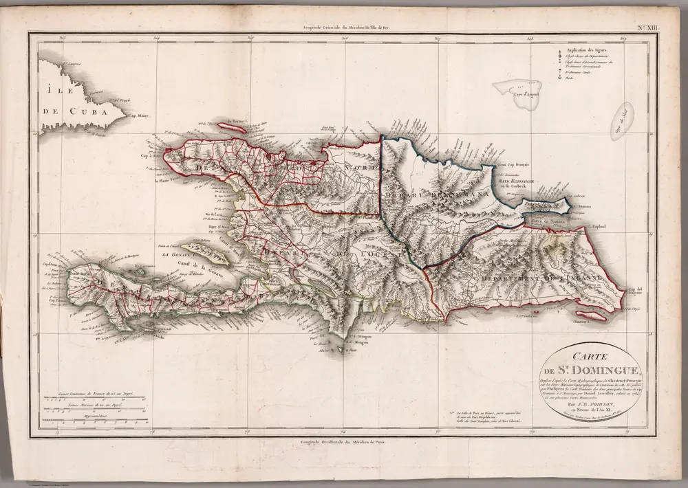 Carte de St. Domingue