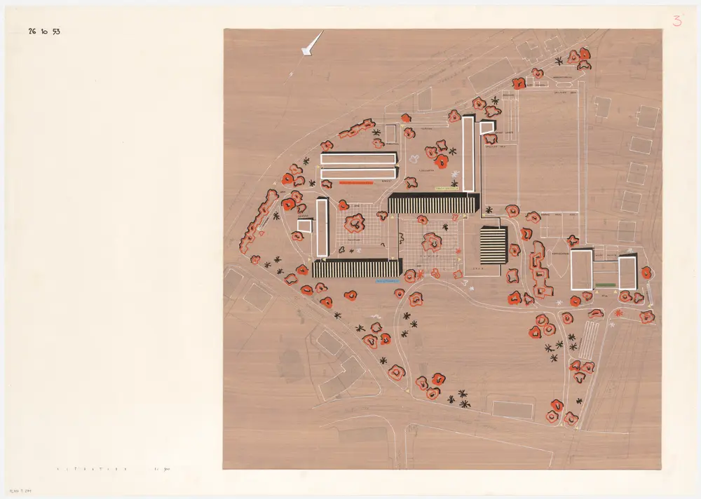 Zürich: Kantonsschule Freudenberg; Projekt 261053; Situationsplan