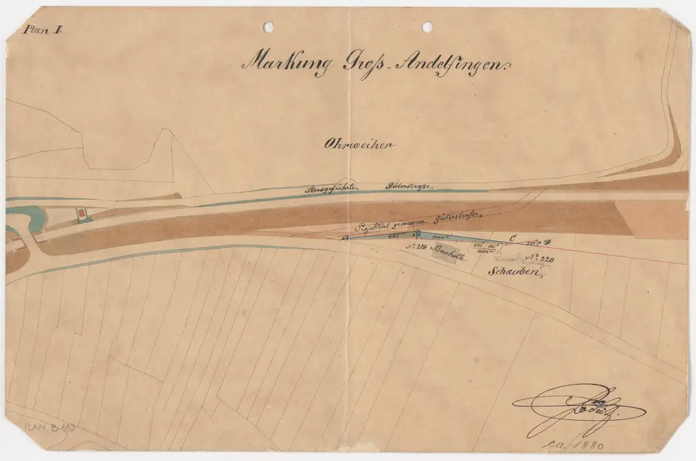 Andelfingen: Markung (Plan I)