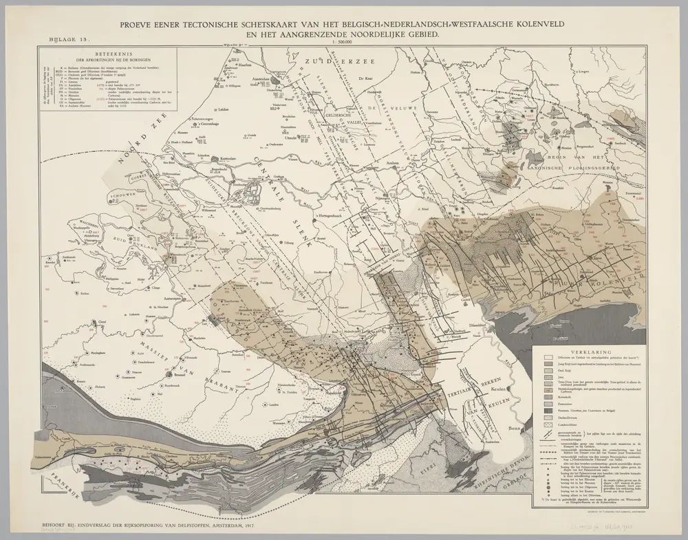 Bijlage 13, uit: Eindverslag over de onderzoekingen en uitkomsten van den Dienst der Rijksopsporing van Delfstoffen in Nederland, 1903-1916