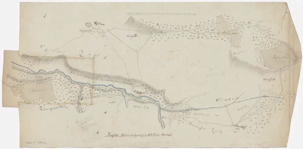 Witikon, Maur, Zollikon: Genossenschaftswaldungen Witikon und Binz: Bogen, Egglen (Eglenholz), Breitbirch; Grundriss