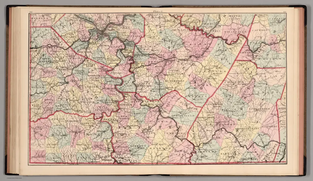 Plate G.  Southwest Pennsylvania.