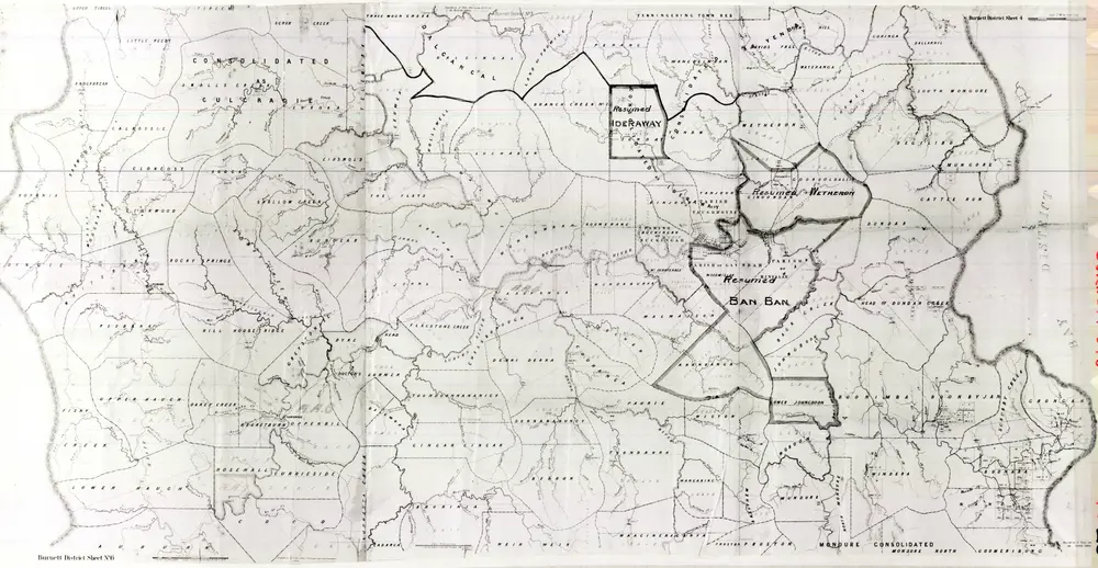 Burnett 2 Mile map DG1 series sheet 6