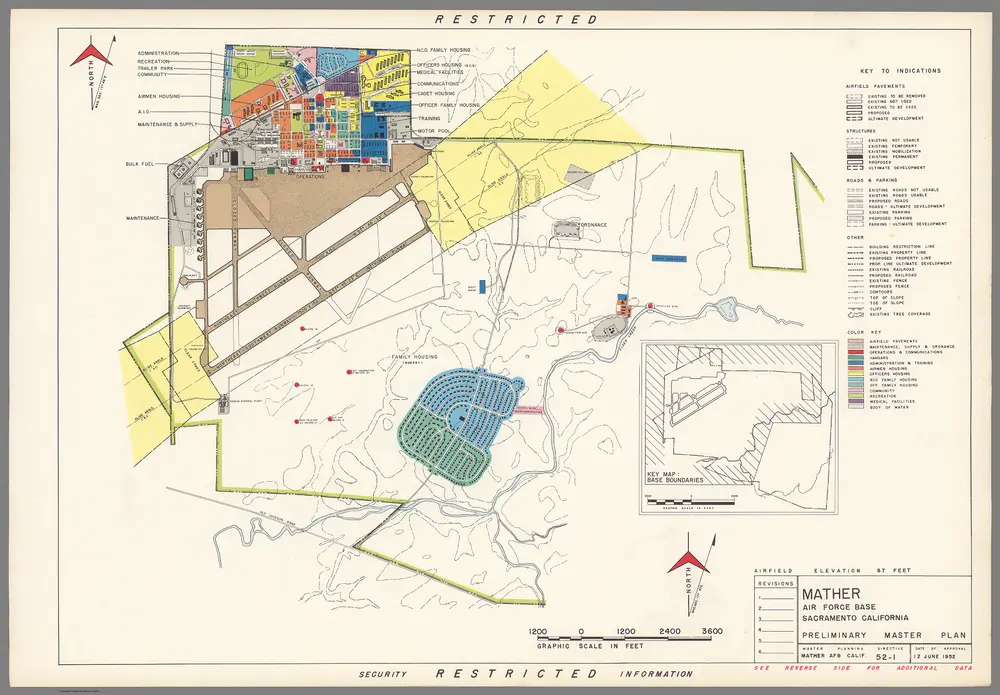 Mather Air Force Base : Sacramento California : Preliminary master plan