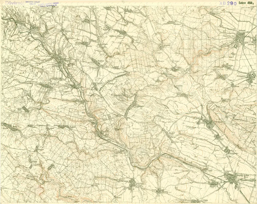 III. vojenské mapování 4158/3