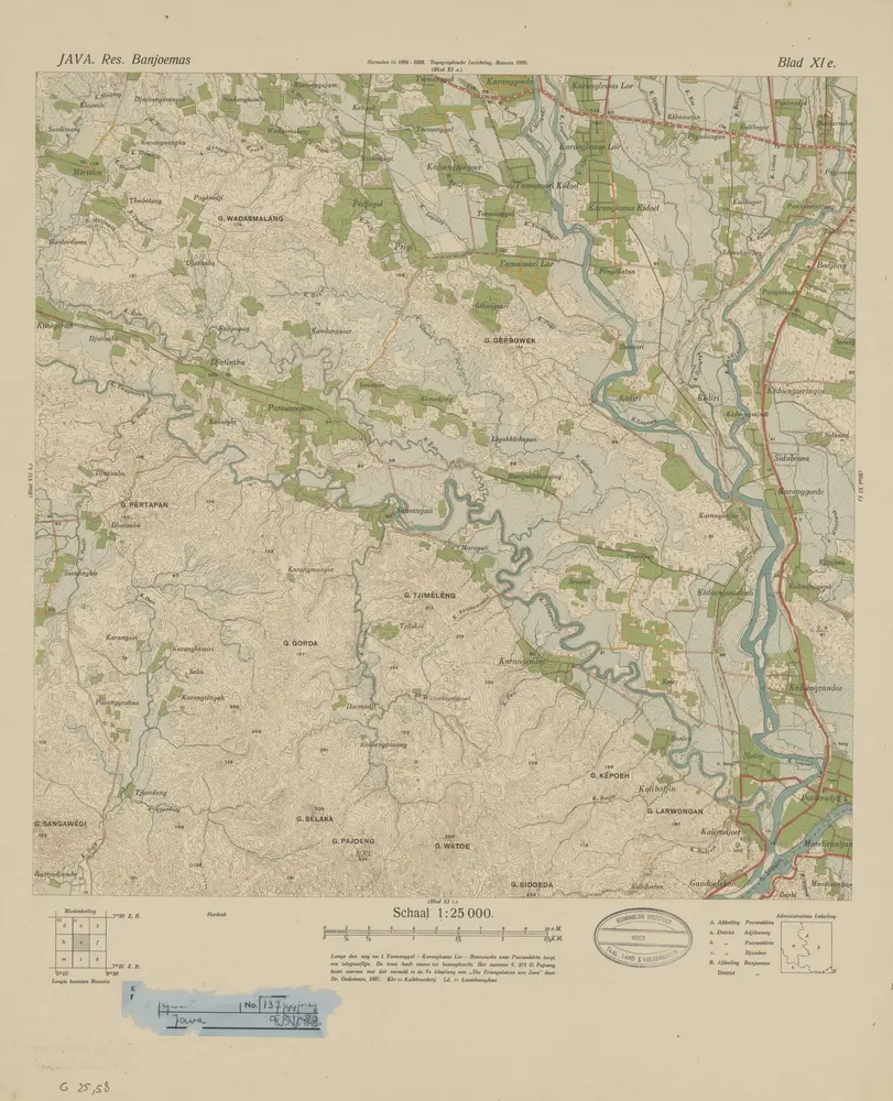 [Panoesoepan] : hermeten in 1896-1898 / Topografische Inrichting