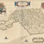 Glamorganensis Comitatus; Vulgo Glamorgan Shire. [Karte], in: Theatrum orbis terrarum, sive, Atlas novus, Bd. 4, S. 409.
