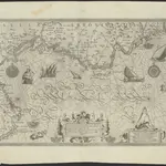 Hydrographica descriptio in qua orae maritimae Regionis Provinciae, a Capite Dragonis usque ad C. delle Melle, una cum portubus, fluviis, promontoriis, adjacentibus insulis, breviis, et vadis, locis item in quibus tuto anchoras figere liceat