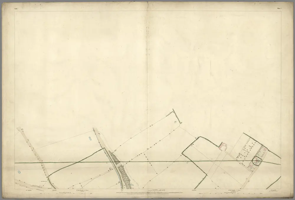 Sheet 1: Plan of York, 1852