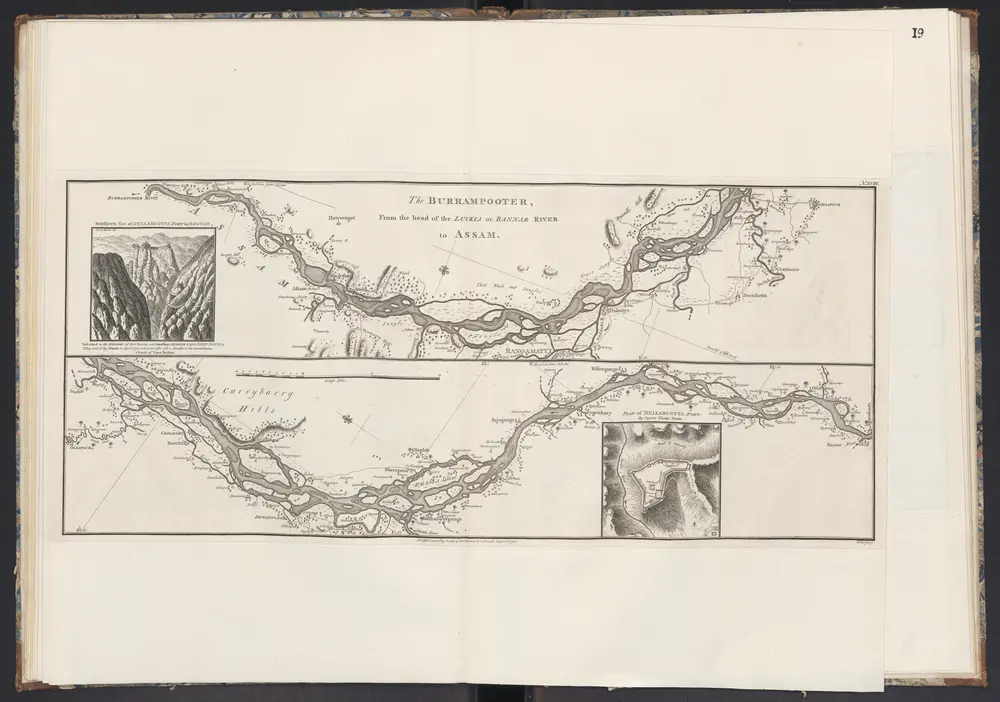 The Burrampooter, From the head of the Luckia or Bannar River to Assam.