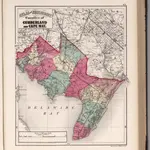 Atlas of New Jersey, Counties of Cumberland and Cape May.