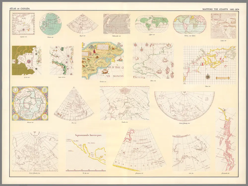 (2) Mapping the coasts, 1492-1874.