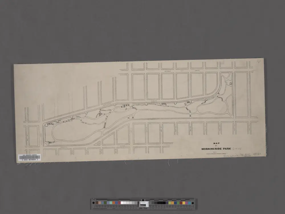 Map of Morningside Park.