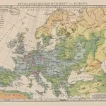 Bevölkerungsdichtigkeit von Europa