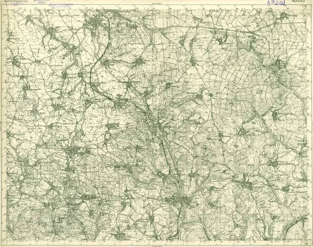 III. vojenské mapování 4053/2