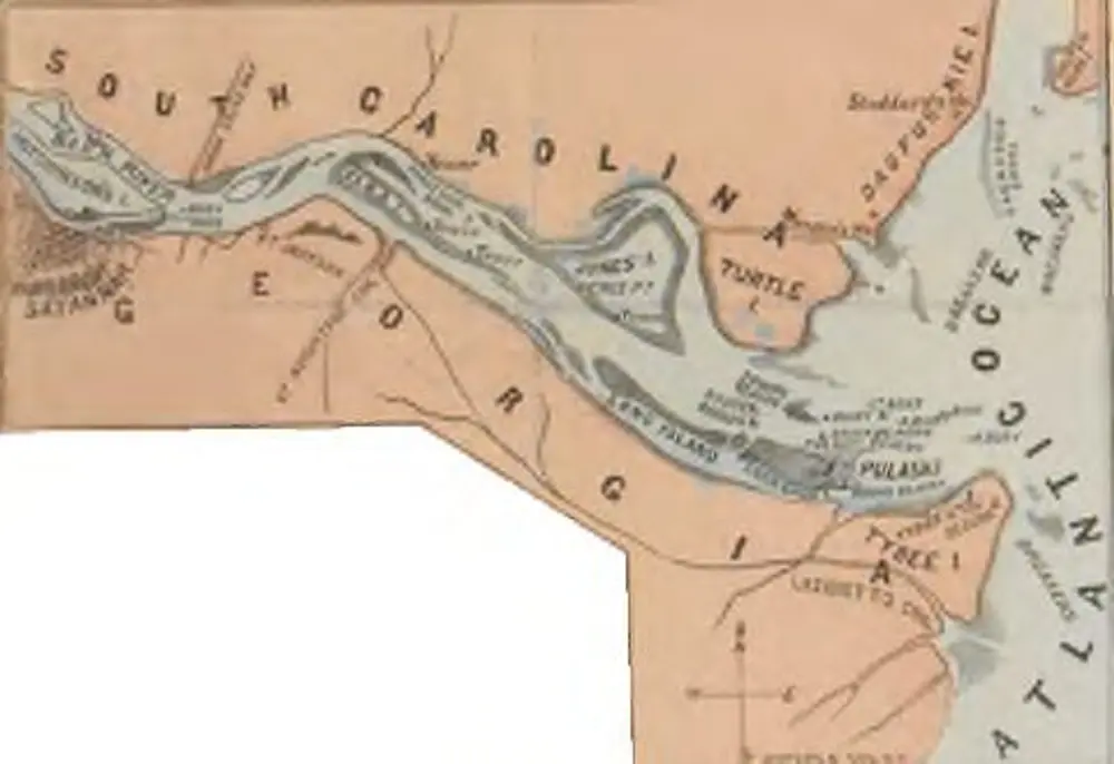 Lloyd's Military Campaign Charts: Savannah